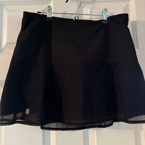 Athleta Black Skort